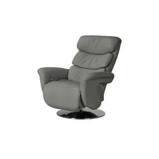 himolla Leder-Relaxsessel Leder 7628 , grau , Maße (cm): B: 83 H: 107 T: 88.0