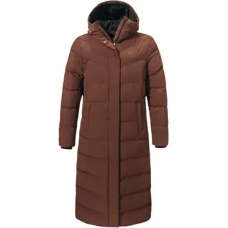 Schöffel Damen Style Vindave Down Mantel (Größe M, braun)