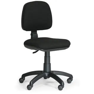 Bürostuhl MILANO ohne Armlehnen, schwarz