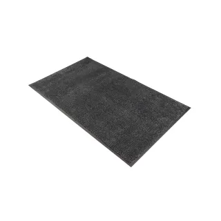 Schmutzfangmatte Microluxx, granit meliert, glatter Rücken 4120161150200150 , Maße (B x T): 150 x 200 cm