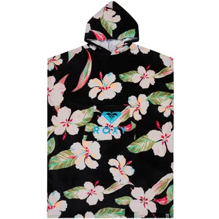 Roxy Stay Magical Printed Badeponcho 100 x 100 cm schwarz