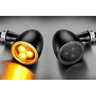 KELLERMANN Bullet 1000 Dark schwarz, getöntes Glas