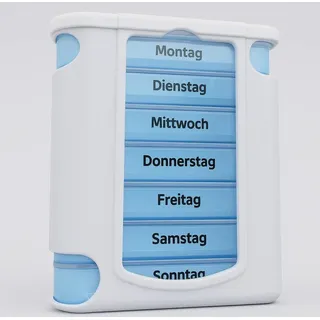 preisknacker Pillen- und Tablettenbox Wocheneinteilung 17384