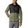 Fleecejacke Stone Green/Black L