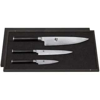 KAI Shun Messerset 3-tlg. 3 cm Schwarz rostfrei