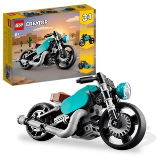 LEGO Creator 3in1 31135 Oldtimer Motorrad Kinder-Spielzeug ab 8 Jahren
