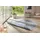 Nora In Outdoor Teppich Rund Wendeteppich Wetterfest Modernes Design Runder Teppich für Balkon Terrasse Wintergarten Badteppich Wohnzimmerteppich Blau Creme 200cm