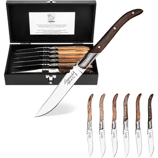 Laguiole Style de Vie Steakmesser Set 6-tlg. Mischholz