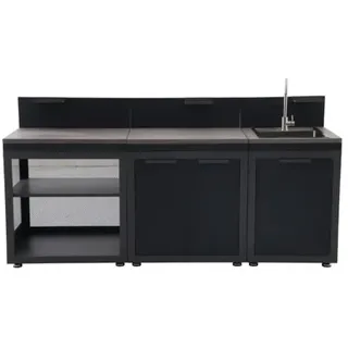 Creador Cucino Outdoorküchen-Set 3-teilig ca. 220x60cm