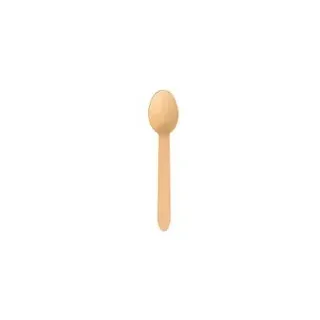 Bio Holzlöffel 16 x 3,2 cm | FSC® Nachhaltig & Plastikfrei | 100 Stück