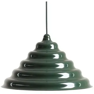 Licht-Erlebnisse Pendelleuchte NAREN, Metall Glas G9 Ø 36 cm rund H: max. 220 cm Grün Modern grün