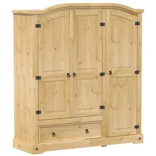 vidaXL Kleiderschrank Corona 151,5 x 170 x 52 cm Braun