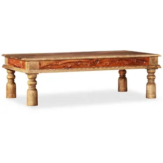 vidaXL Couchtisch braun Mangoholz 110 x 60 x 38 cm