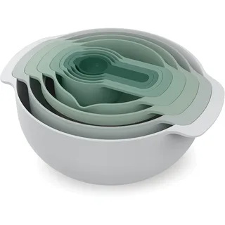 Joseph Joseph Nest 9 Plus Lebensmittelzubereitungsset 9-teilig Salbeigrün