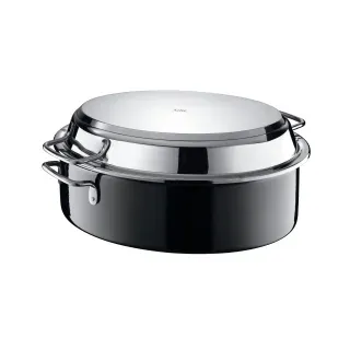 SILIT Professional Bräter, mit Edelstahldeckel 2136186953 , Durchmesser: 38 cm