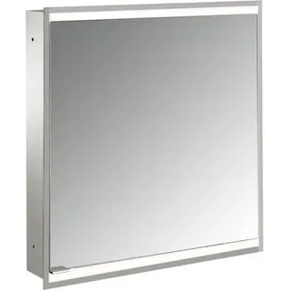 Emco, Spiegelschrank + Badezimmerspiegel, prime 2 Lichtspiegelschrank, 600 mm, 1 Tür, Anschlag rechts, Unterputzmodell, IP 20, mit Lich