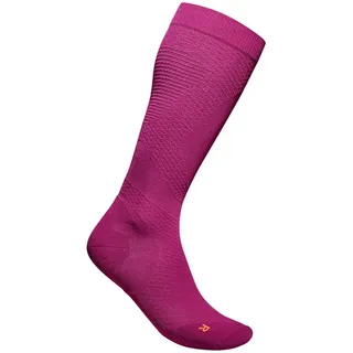Bauerfeind Sports Run Ultralight Compression Laufsocken Damen berry L 41-43