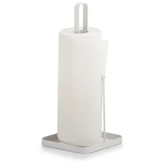 Zeller Present Küchenrollenhalter Küchenrollenhalter Metall, (Stück, 1-St., 1 Küchenrollenhalter), Küchenpapierspender weiß