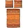 Mako-Satin Orange 140 x 200 cm 70 x 90 cm