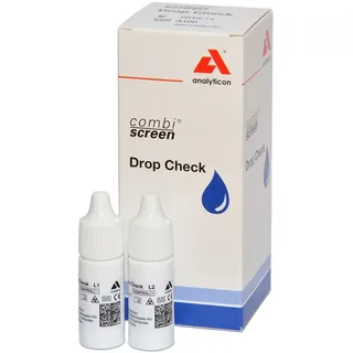 Kontrolllösung CombiScreen Drop Check Control 2 x 5 ml Level 1 + Level 2