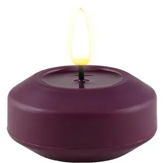 Schwimmendes Maxi Teelicht LED violett