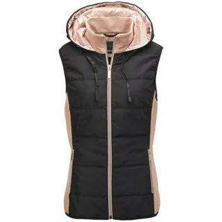 GOLDNER Weste pink / schwarz M-L