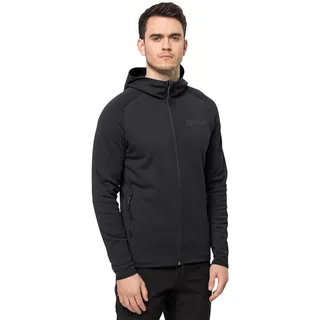 Jack Wolfskin Baiselberg Hooded FZ Schwarz 3XL