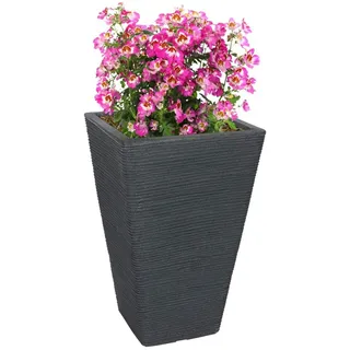 Buri Pflanztopf 55x35x35cm Blumentopf Pflanzkübel Übertopf Blumenkübel Kunststoff