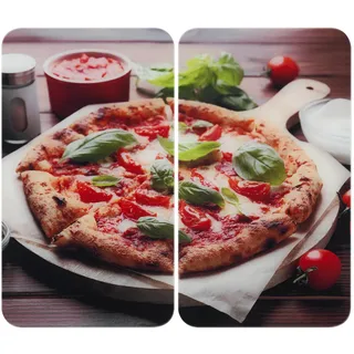 Wenko Herdabdeckplatte Universal Mod. Pizza 30 x 52 cm mehrfarbig