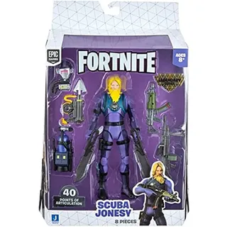 Fortnite Legendary Series Scuba Jonesy, sehr detaillierte Figur, 15,2 cm, Mehrfarbig