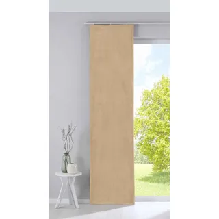 Gardinenbox Milano Schiebegardine Klettband 60 x 245 cm Sand 1 St.