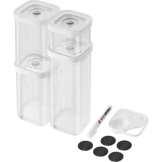 Zwilling Fresh & Save Cube Set, S / 6-teilig, transparent-weiß