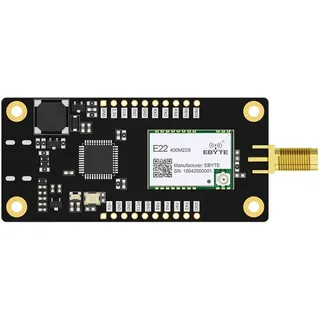 EBYTE 433/868/915M 22/30dbm Lora Wireless Offline Development Test Board E22-SC Tastensteuerung OLED RF Transceiver UART (433M SPI 22dbm)