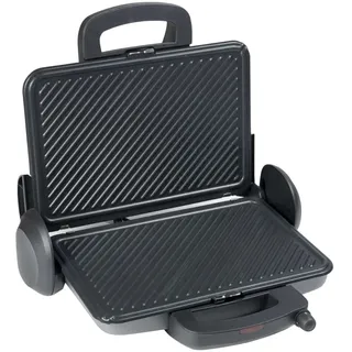 Bestron Kontaktgrill Viva Italia ACG380 1800 W Grau 31×22 cm