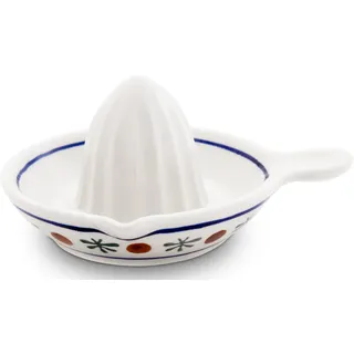 Bunzlauer Keramik Zitronenpresse Citruspresse Saftpresser Ø11cm H 6cm Dekor 41