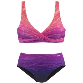 LASCANA Triangel-Bikini Damen Mehrfarbig 34 Cup C