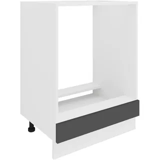 VCM Herdumbauschrank Esilo 60 x 46 x 82 cm Grau