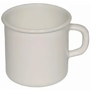 RIESS Classic Weiss Topf 9 cm mit Bördel