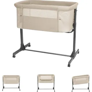 KIKKABOO Beistellbett Noah verstellbar