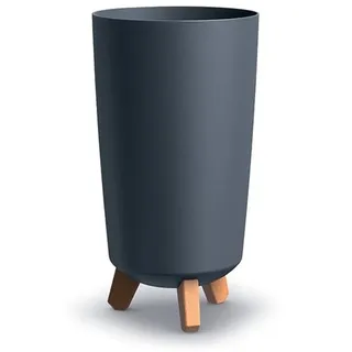 Prosperplast DGTL200-S433 Gracia Tubus Slim Blumentopf, 195 mm x 195 mm x 365 mm, Anthrazit