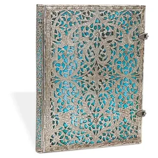 Paperblanks Notizbuch Maya Blau A5 liniert