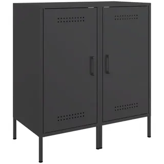 vidaXL Sideboard 36 x 39 x 79 cm Schwarz