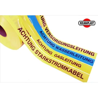 Multicoll Trassenwarnband 250 m 40 mm Gelb