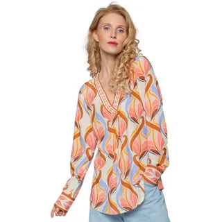 Emily Van Den Bergh Schlupfbluse Damenbluse 8836-004 40