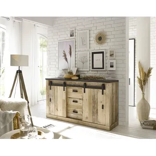 Home Affaire SHERWOOD 161 x 91 x 43 cm Braun