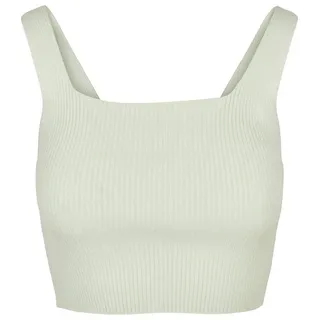 URBAN CLASSICS Cropped Knit Top Grün L
