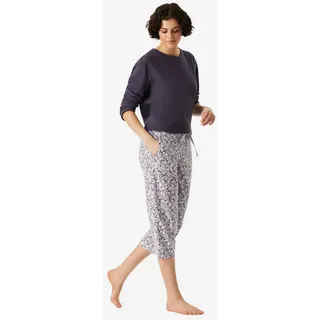 SCHIESSER Mix & Relax Pyjamahose Floral 34