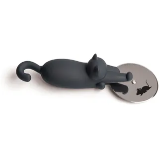 ototo Kitty Cut Pizzaschneider Edelstahl schwarz, weiß