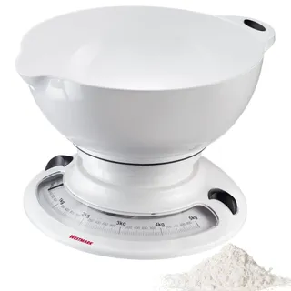 Westmark Küchenwaage mit Schüssel Set 2-tlg., Küchenwaage