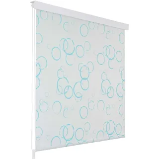 vidaXL Duschrollo 80 x 240 cm weiß